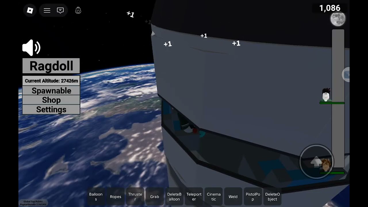 Balloons and ropes going to Saturn part 1