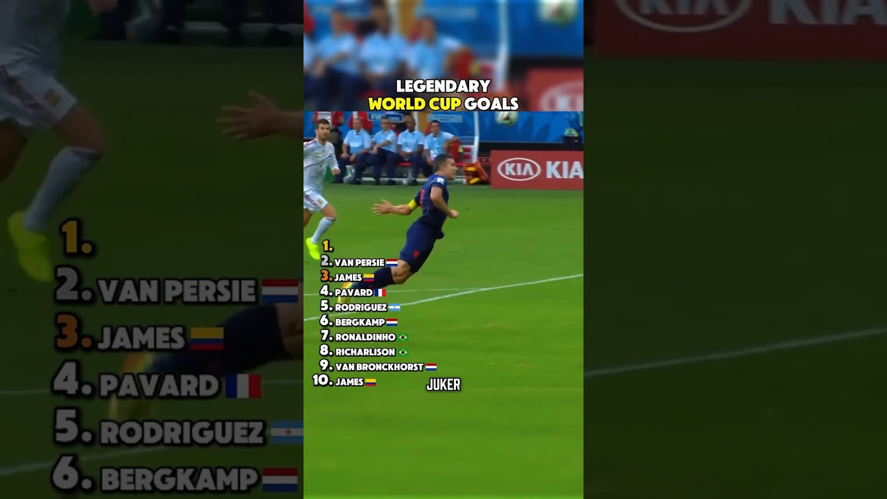 LEGENDARY WORLD CUP GOALS
