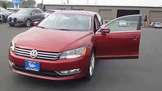 2015 Volkswagen Passat, Fortana Red - STOCK# 110107 - Walk around