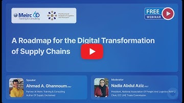 Free Webinar | A Roadmap for the Digital Transformation of Supply Chains
