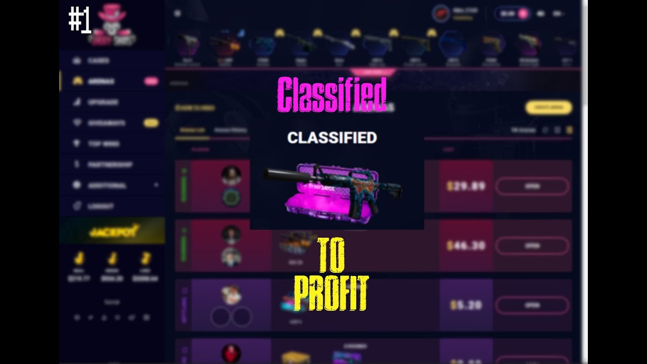 CLASSIFIED TO PROFIT #1 (DADDYSKINS) + GIVEAWAY!