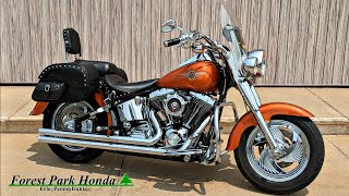 SOLD! $8995 2001 HARLEY DAVIDSON FAT BOY FLSTF