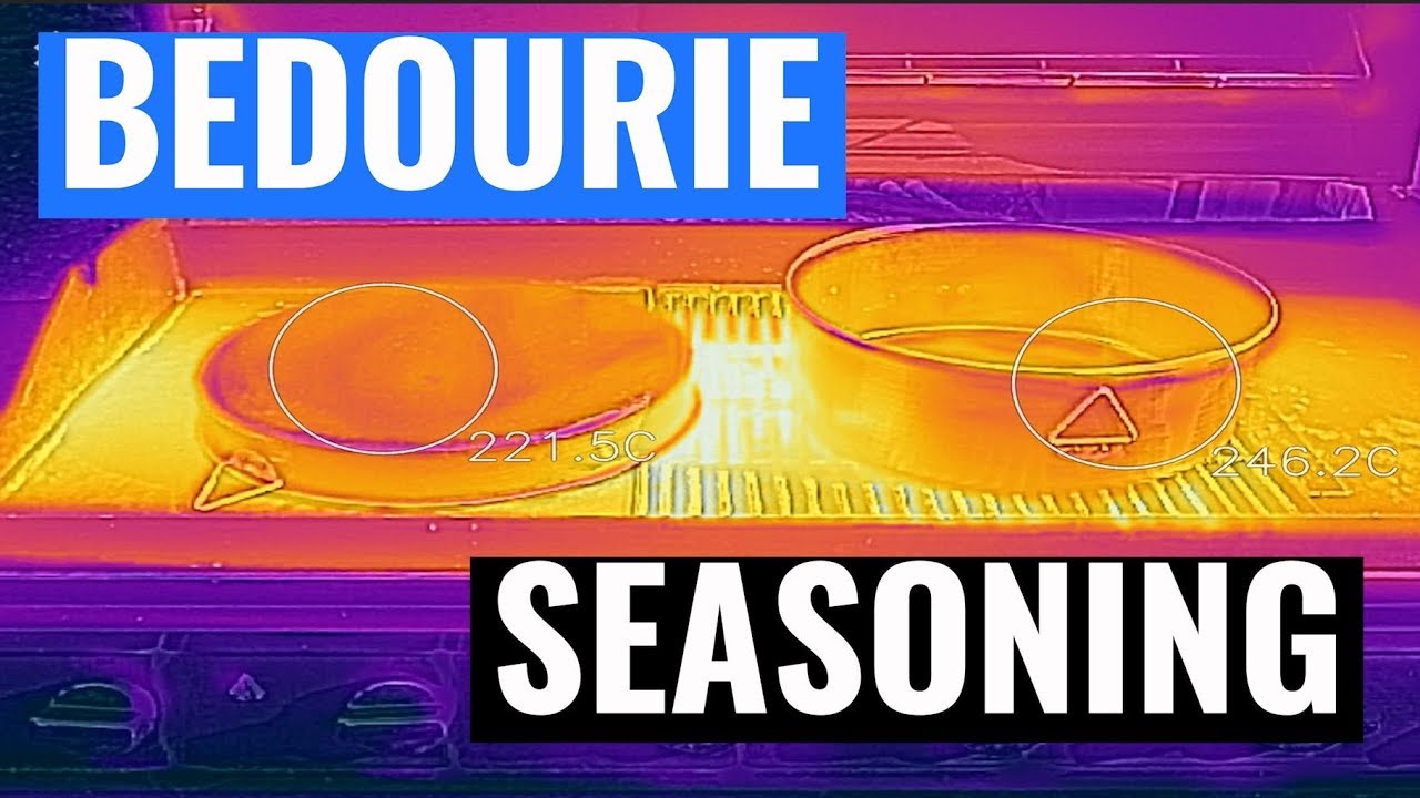 How to Season a Bedourie Camp Oven - YouTube