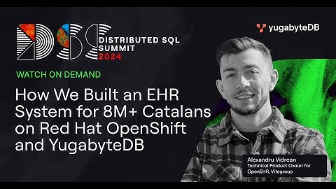 How we Built an Electronic Health Record System for Millions of Citizens on Red Hat OpenShift | DSS