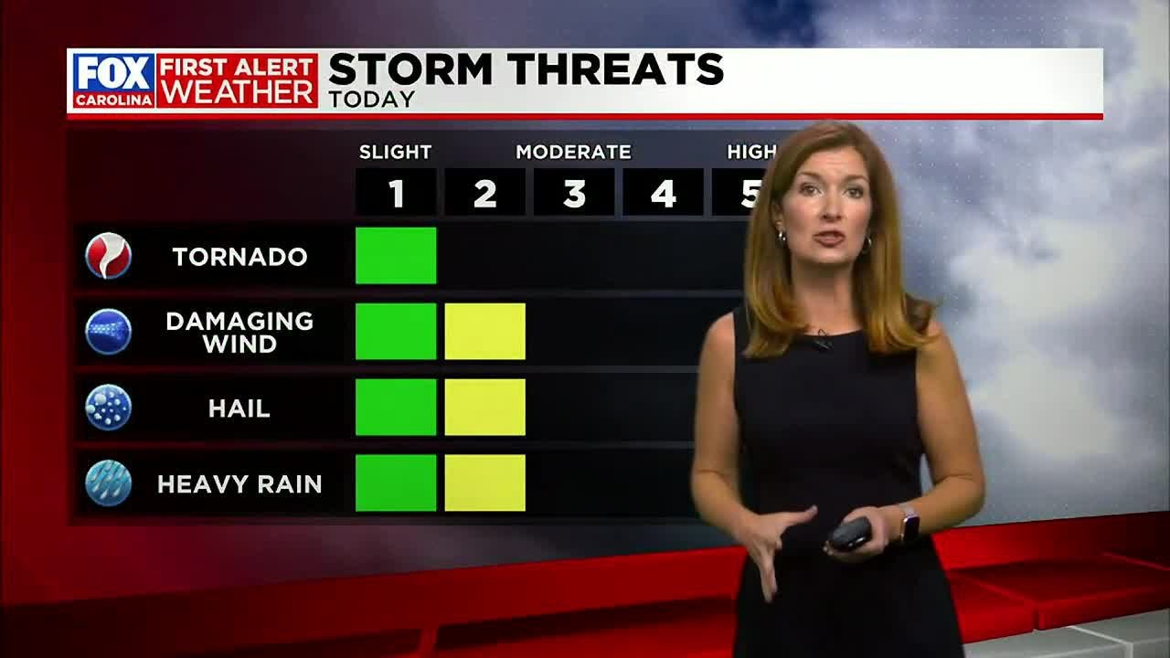Strong to severe storms likely this afternoon and evening - YouTube