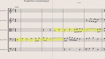 Fughetta Cinematique by Raja Orr - Staffpad Berlin Strings