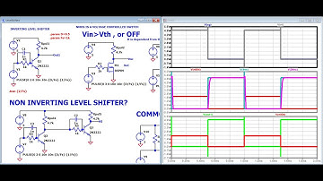 LTSPice Level Shifters