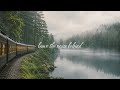 Leave The Noise Behind | Cozy Train Ambience Through Misty Forest Lake 🌲