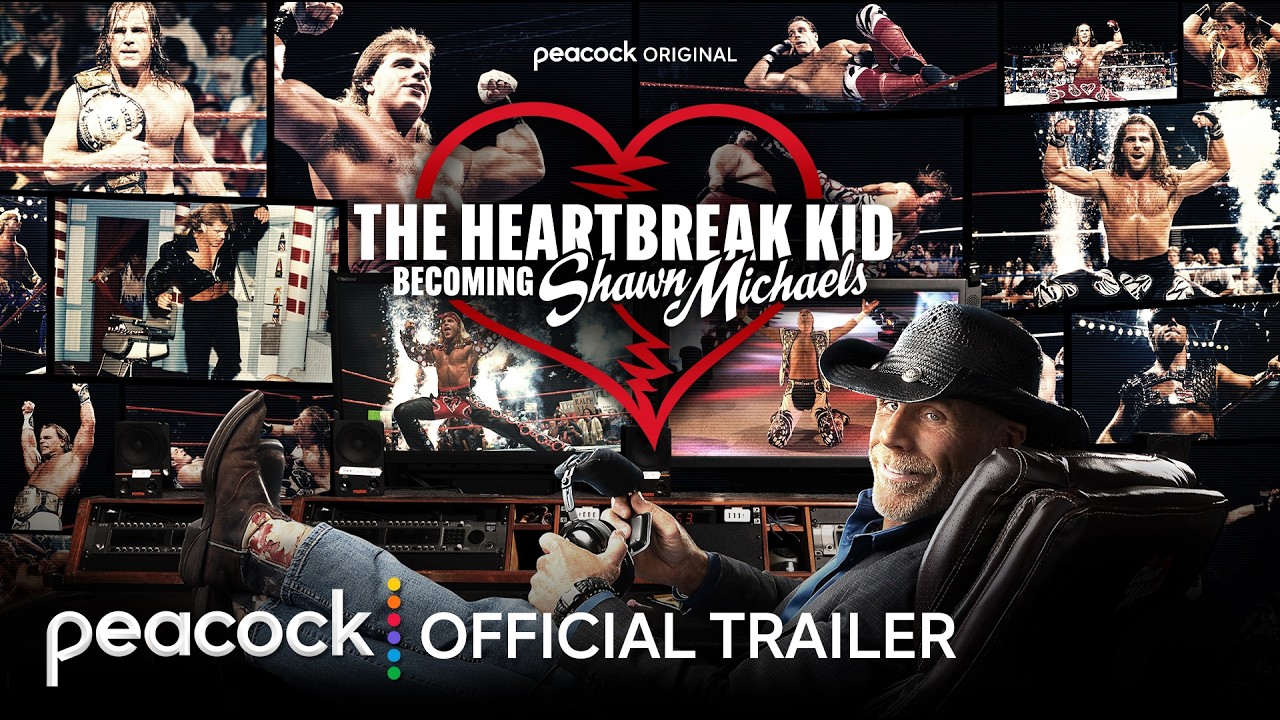 The Heartbreak Kid: Becoming Shawn Michaels | Official Trailer | Peacock Original