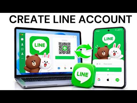 How To Create LINE Account On PC & Phone (Fast & Easy Setup) 💬