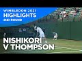 Kei Nishikori - Jordan Thompson - Match Highlights