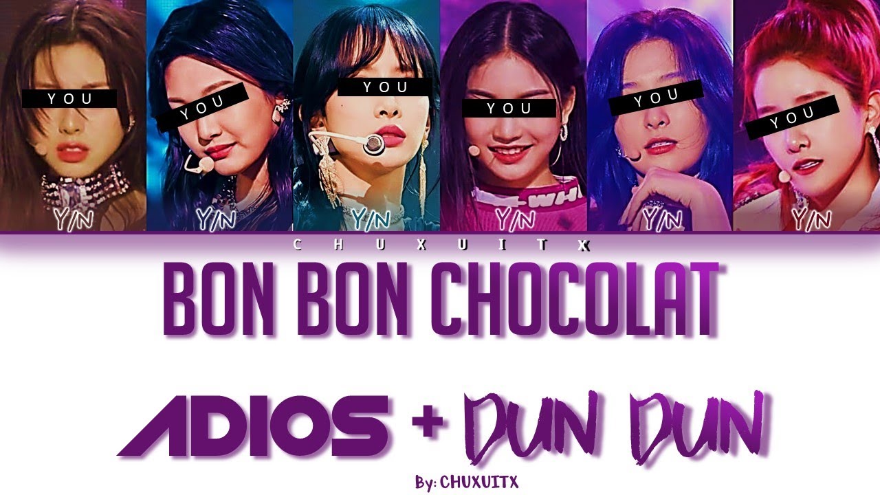 Bon Bon Chocolat + Adios + Dun Dun  (Award Perf. concept) YOUR GIRL GROUP 6 MEMBERS