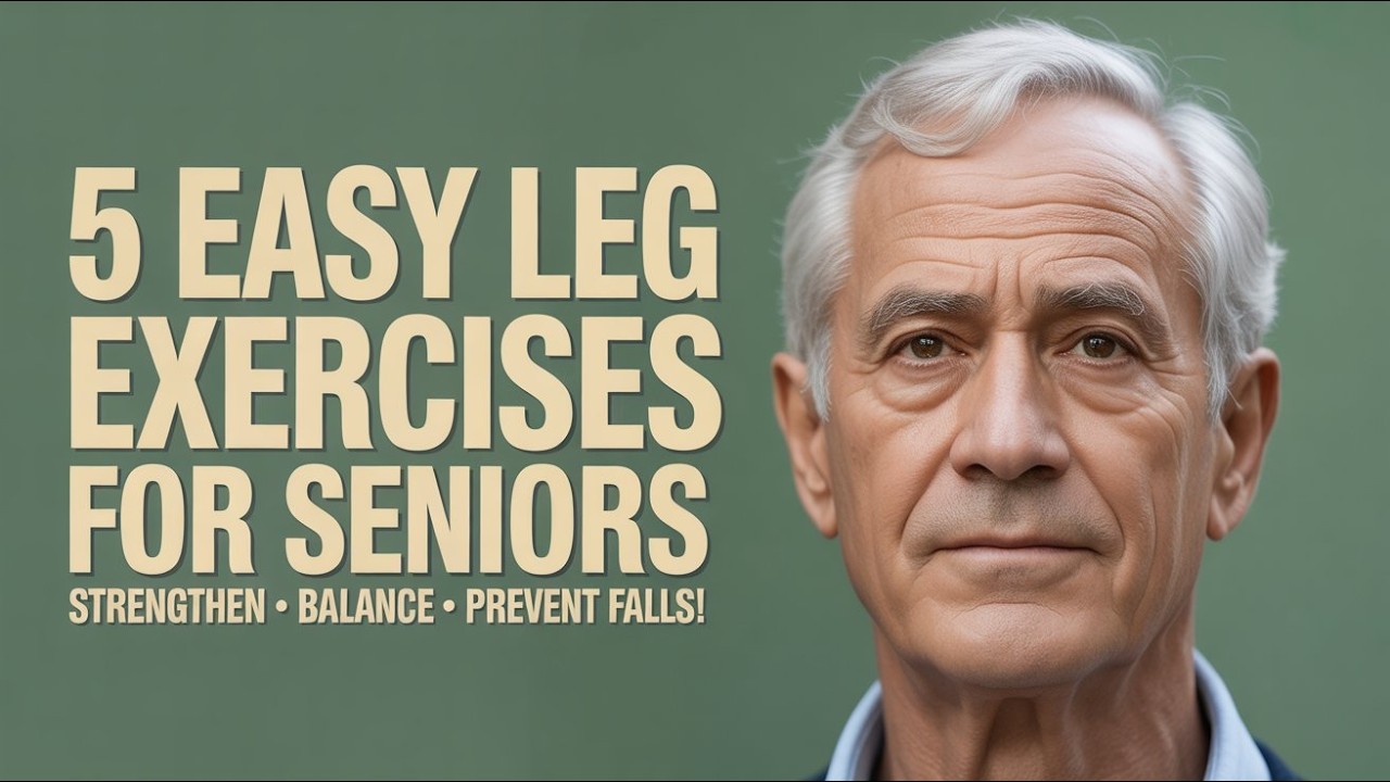 5 Easy Leg Exercises for Seniors: Strengthen, Balance & Prevent Falls ...