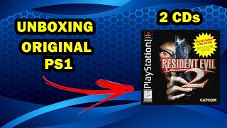 RESIDENT EVIL 2 ORIGINAL PS1 UNBOXING + GAME PLAY