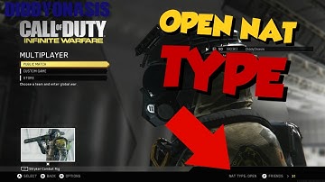 HOW TO OPEN YOUR NAT TYPE INFINITE WARFARE
