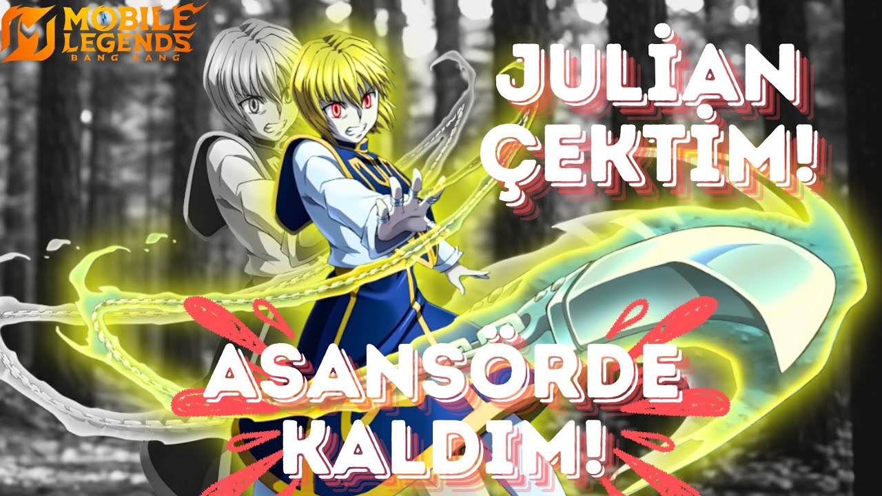 JULİAN ÇEKTİM! ASANSÖRDE KALDIM! 😲