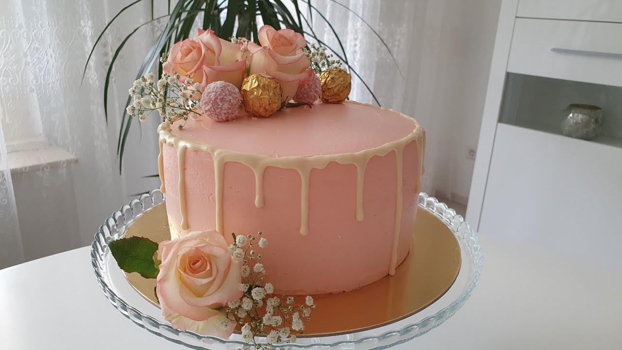 لاير كيك الاكثر شهرة وطلبا بطريقة مفصلة وبسيطة لكل المناسبات  drip cake/layer cake