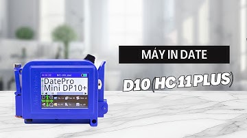 Bàn giao và hướng dẫn sử dụng Máy in date D10 (HC 11 plus)