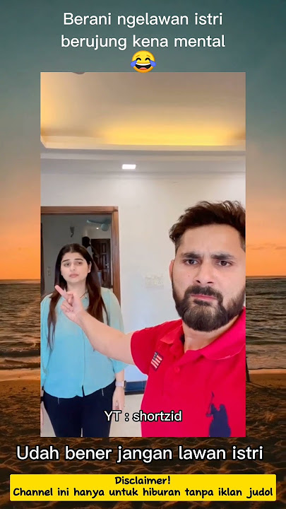 Berani ngelaan istri malah kena mental !!😂🤣 #feedshorts #shortindonesia #funny #ngakak