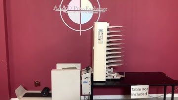Maxxum 10 Collator W/ MBM Sprint Booklet maker
