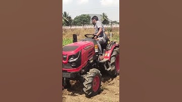Mini Mahindra OJA 2130 Tractor With Rotavator Chalate