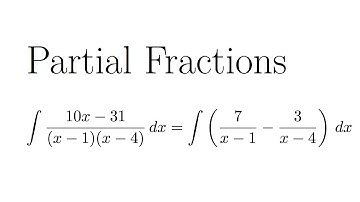 Integration of Rational Functions by Partial Fractions (Part 3 of 4)