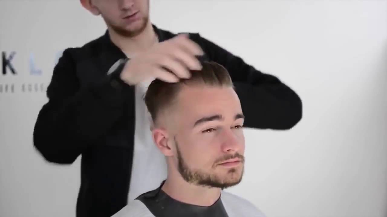 Short Sides Long Top Haircut Men Mens Haircut Tutorials 2016 Youtube