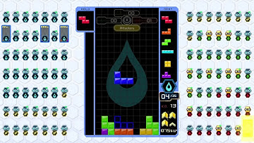 blue team wins tetris maximus in tetris 99 teams!!!!!!!!