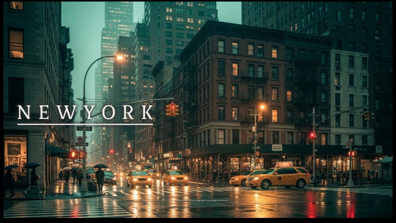 Neon Nights & Blue Keys — New York Lofi Jazz