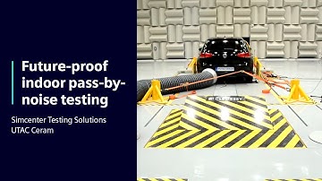 UTAC Ceram | Future-proof indoor pass-by-noise testing | Simcenter Testing Solutions