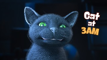 Cats at 3AM (3D Animated)