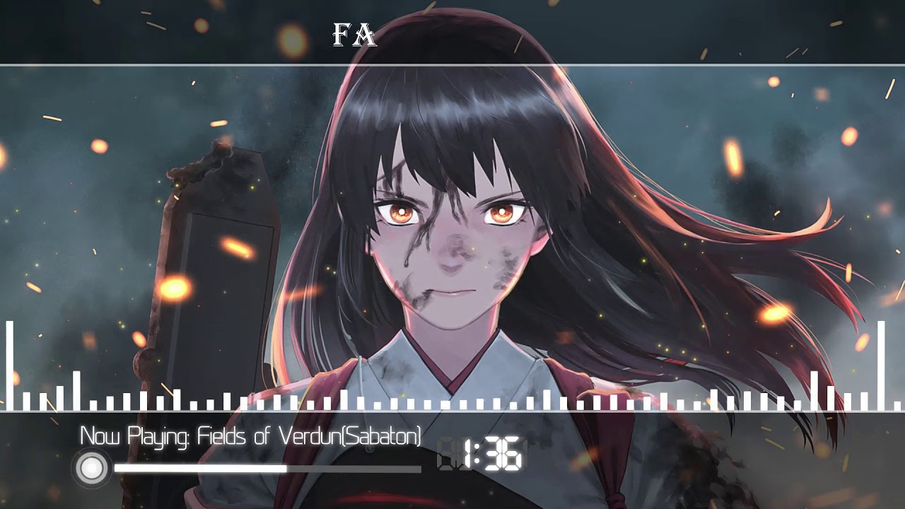 Sabaton-Fields of Verdun (Nightcore)♪