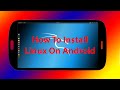 How To Install Linux On Android!!!(ROOT REQUIRED)