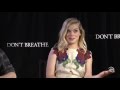 Don't Breathe Interviews | The Morals Behind The Sick Twist
