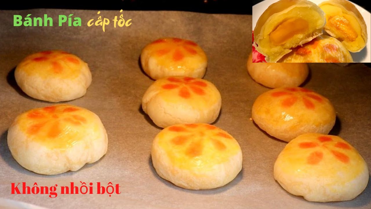 Bánh Pía cấp tốc, không nhồi bột - Làm bánh Pía nhân Đậu Xanh, Trứng Muối, hương Sầu Riêng -Mai Khôi