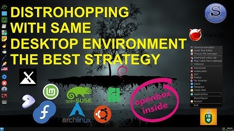 Distrohopping with same Desktop environment (openbox edition)