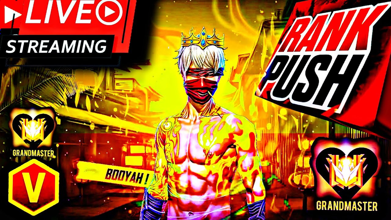 jLive Free Fire New Rank Season Rank Push Live !! Ff UID check ✅