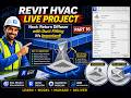 Return diffuser with duct fitting in Live Project Part 16 |Revit HVAC Part 22| #draftingtobim
