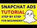 Snapchat Ads Tutorial | How To Create Snapchat Ads For Beginners 2021