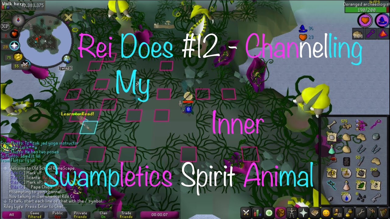 Rei Does #12: Channelling My Inner Swampletics Spirit Animal!