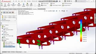 Factor of Safety Simulation of Wing Ribs and Spar in Solidworks