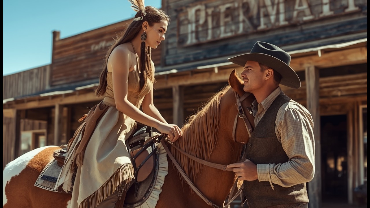 She Was Too Weak To Mount Her Own Horse, The Cowboy Lifted Her Gentle As A Whisper|Lone Trail