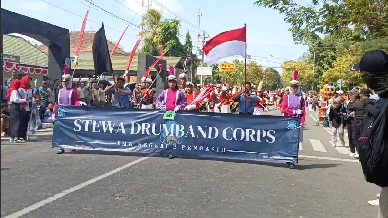 PALING HEBOH !! STEDACO STEWA DRUMSCORP HUT RI KE-79 KULONPROGO YOGYAKARTA 2024