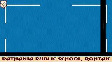 Pathania Public School Class   V  Revision of chapter   1  29th July 2020