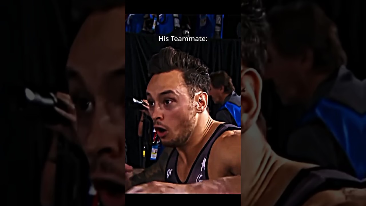Teammates reaction 
