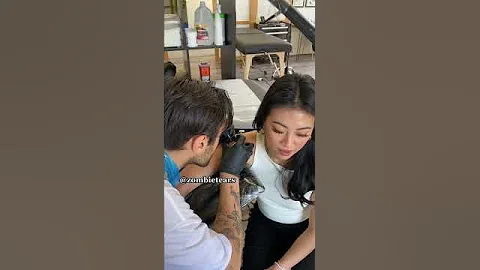 come with me to get my first tattoo! #shorts