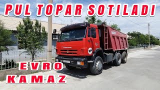 PUL TOPAR EVRO KAMAZ SOTILADI NAXODU SURXONDARYO VILOYATI UZUN TUMANI #kamaz_narxlari_2024