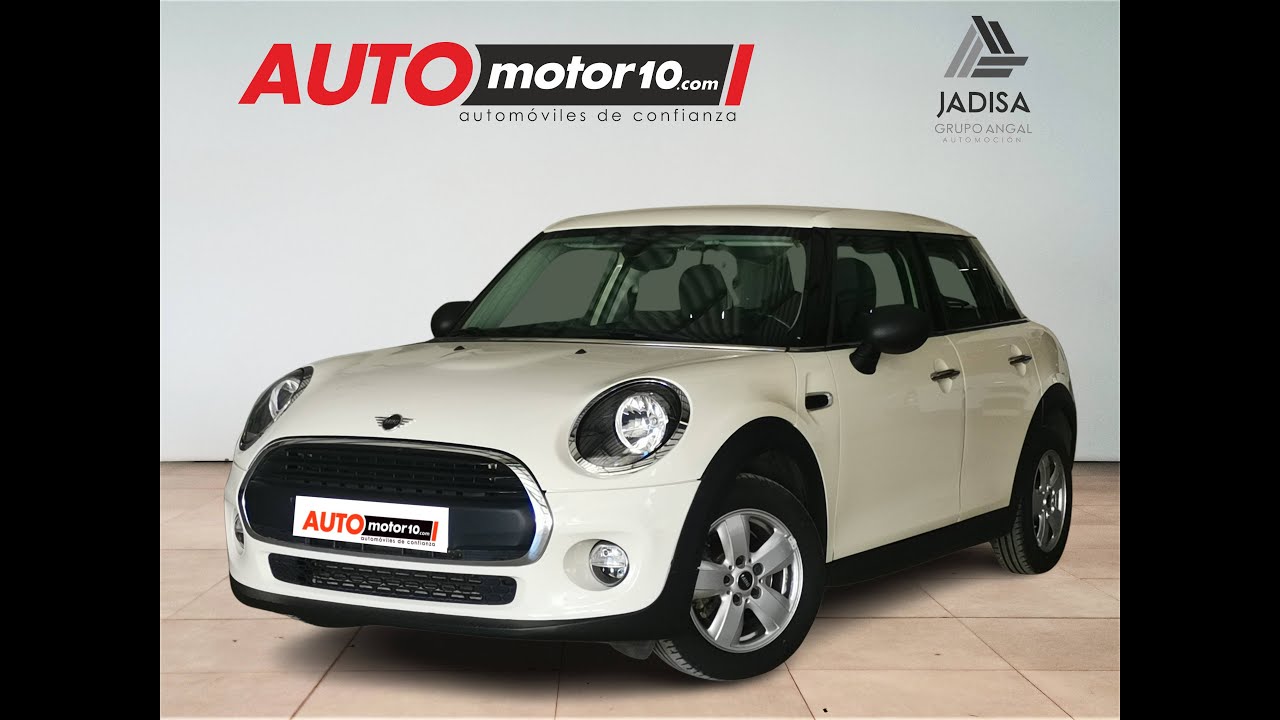 MINI ONE 1.5 100CV GASOLINA PEPPER WHITE - YouTube