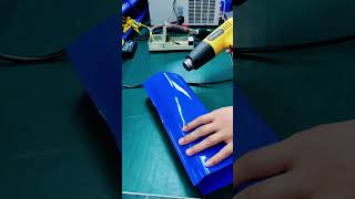 Lithium battery layers showing internal structure and design