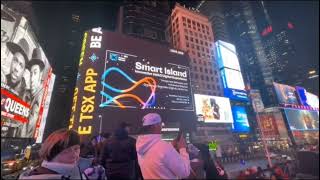 📌Smart Island New York Times Square Screencast🎧